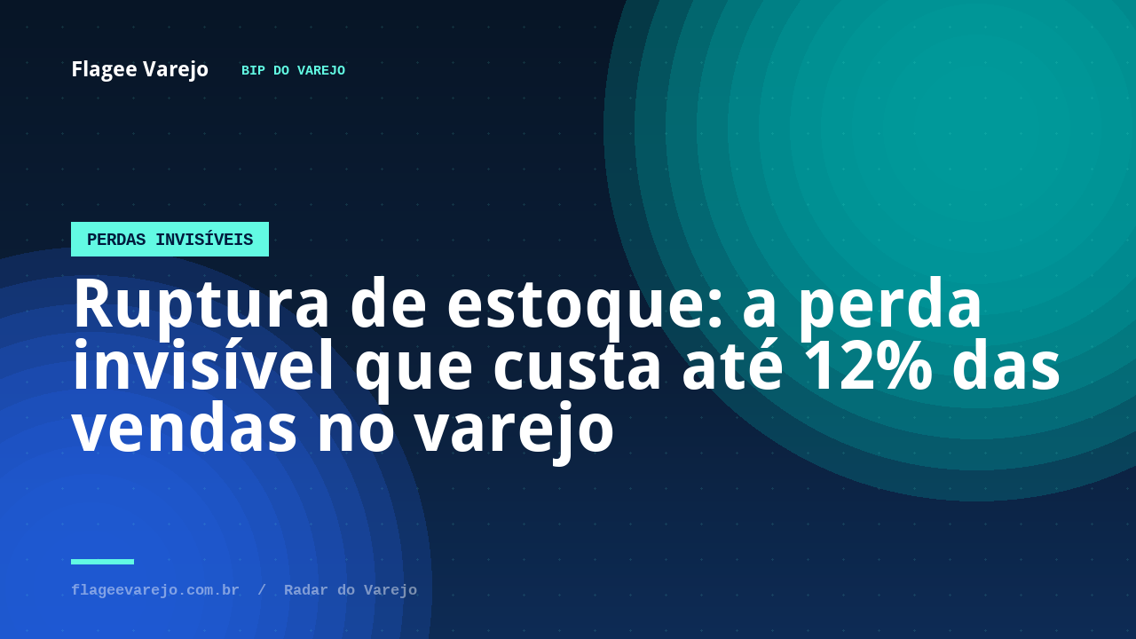 Ruptura de estoque: a perda invisível que custa até 12% das vendas no varejo